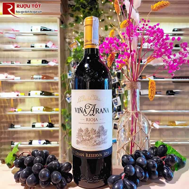 Vang đỏ Vina Arana Rioja Gran Reserva