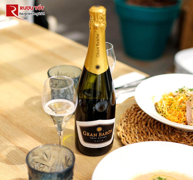 Vang nổ Gran Baron Cava