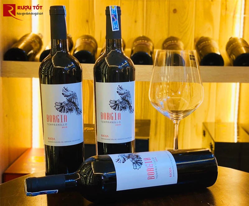 Vang Tay Ban Nha Borgia Tempranillo