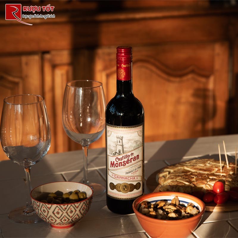 Vang Tây Ban Nha Castillo de Monseran Garnacha