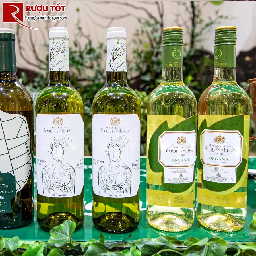 Vang trắng Marques de Riscal Sauvignon Blanc Rueda