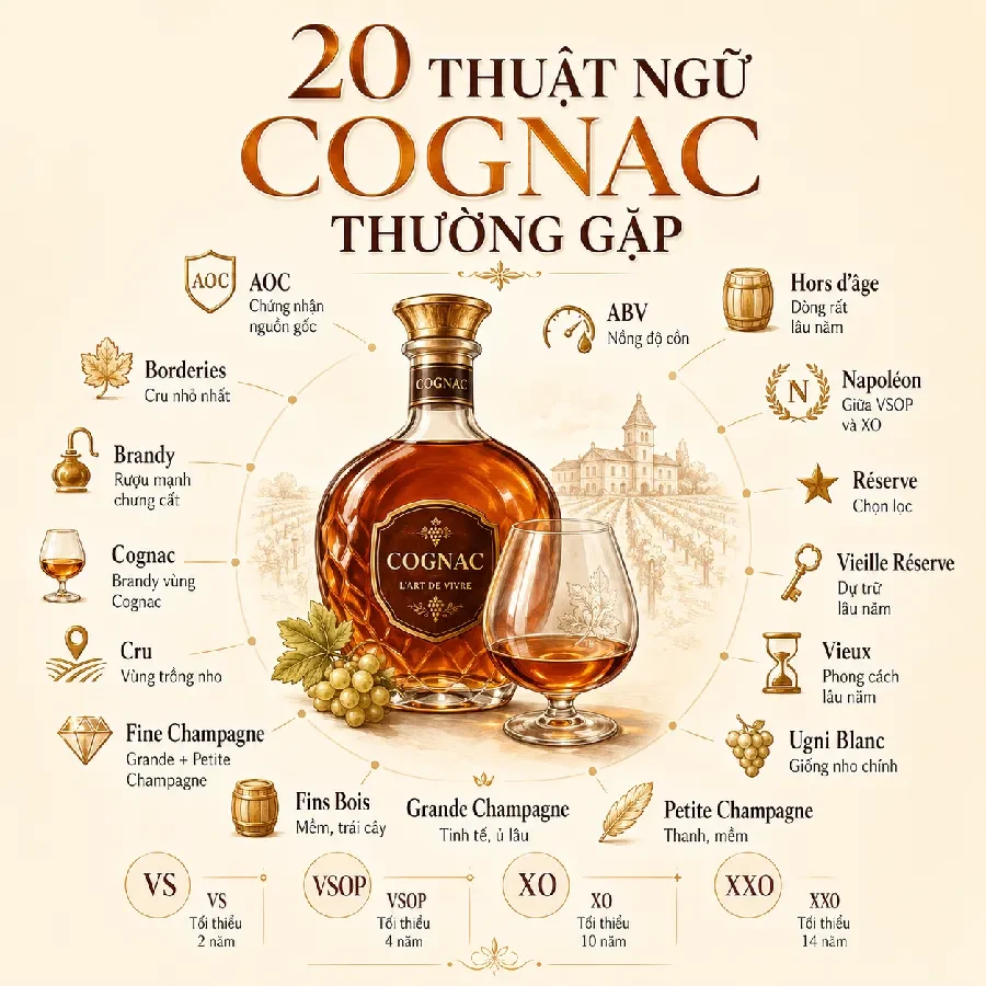 20 thuat ngu cognac