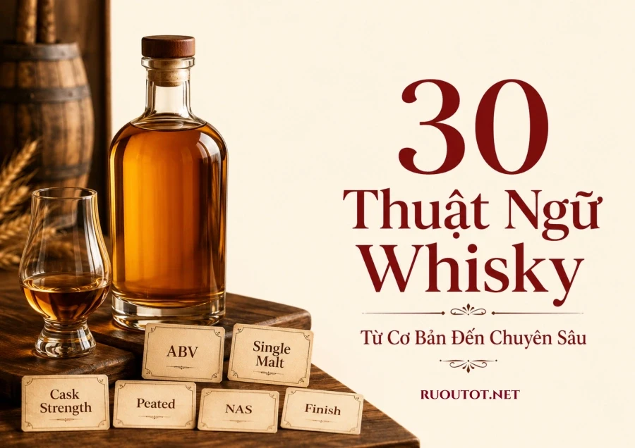 Giải Nghĩa 30 Thuật Ngữ Về Rượu Whisky Từ Cơ Bản Đến Chuyên Sâu