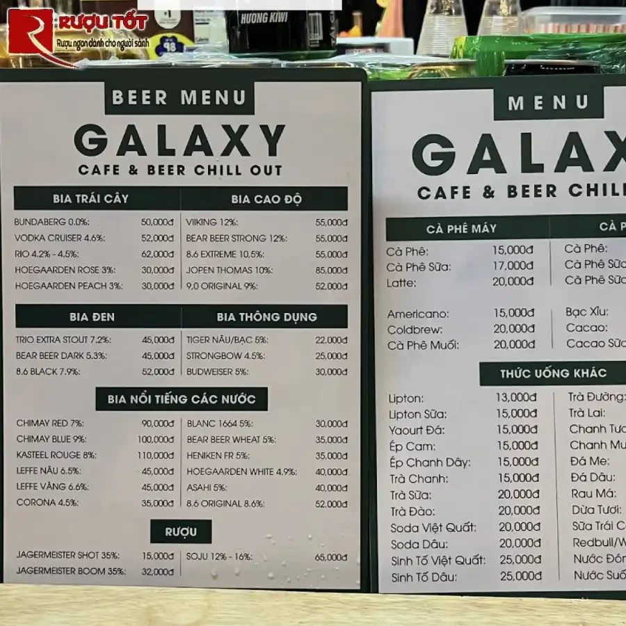 bar cần thơ Galaxy Cafe & Beer - Chill Out
