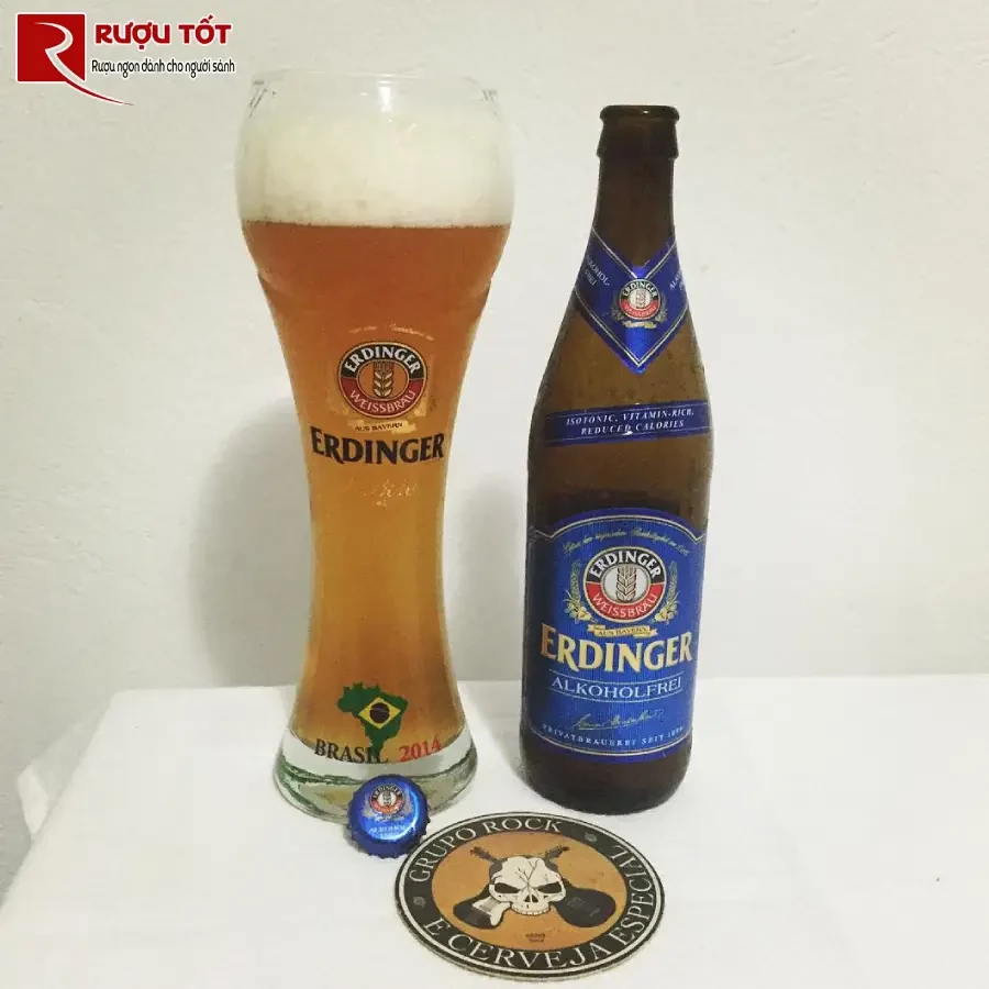 bia khong do Erdinger Weissbier Alkoholfrei