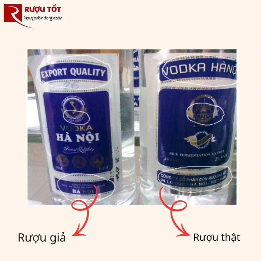 cac dau hieu phan biet vodka that va gia