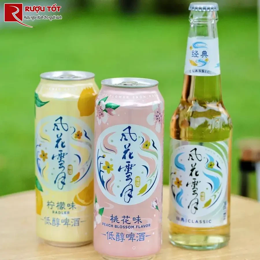 các loại bia trung quốc phong hoa tuyết nguyệt