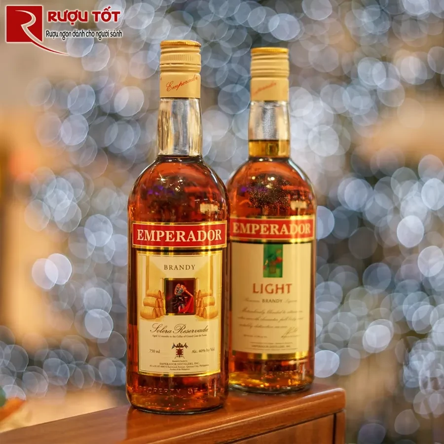 các loại rượu nổi tiếng thế giới Emperador Brandy