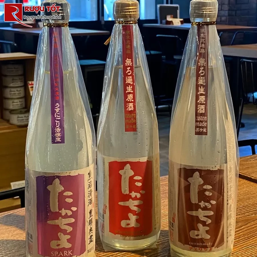 các loại rượu sake nhật