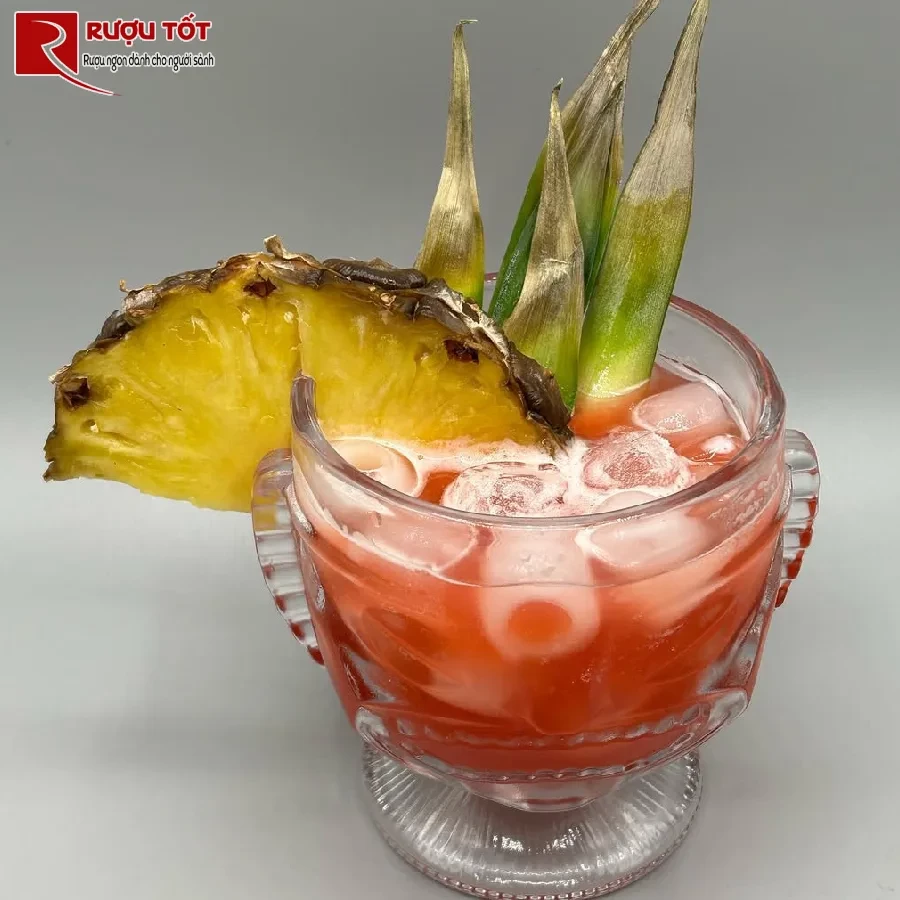 cách pha rượu rum