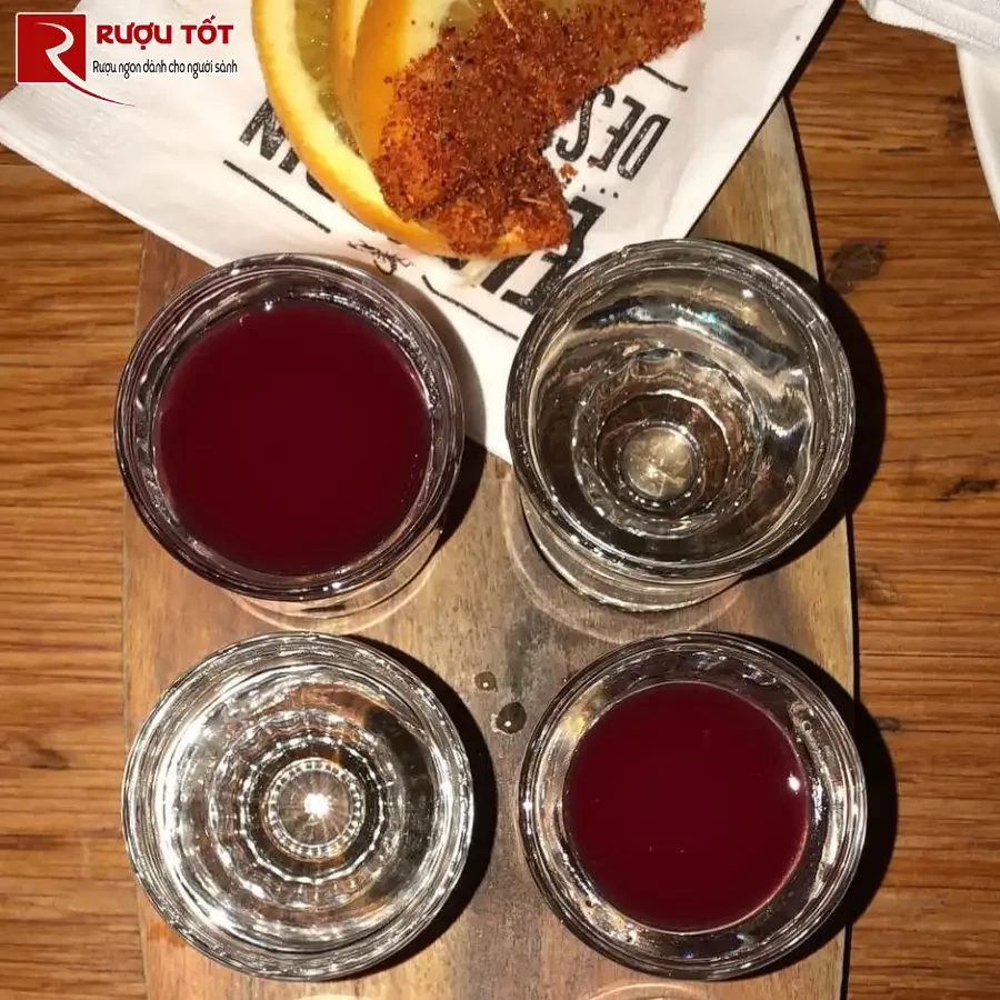 cách phục vụ rượu tequila