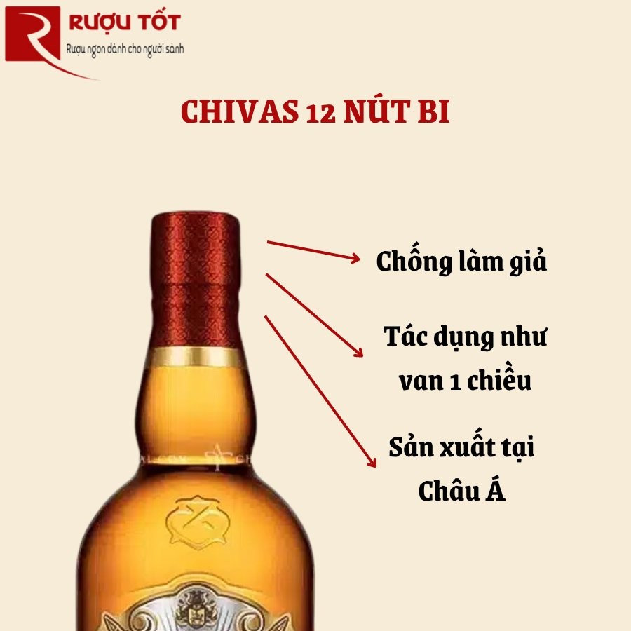 Giải đáp: Rượu Chivas 12 có bi không? Chivas 12 phần lớn có bi