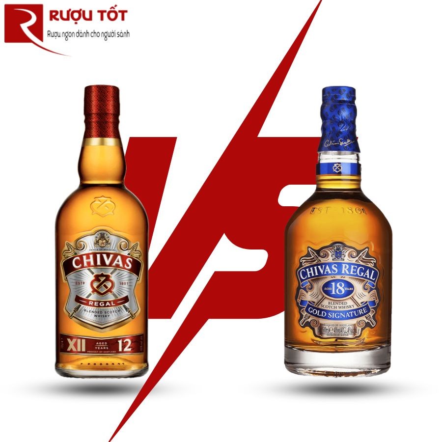 Chivas 12 Khác Chivas 18 Ở Điểm Gì? Đặc Điểm Phân Biệt