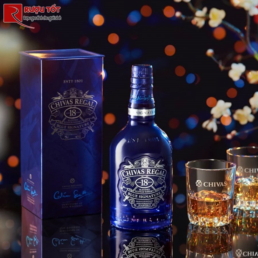 chivas 18 blue signature