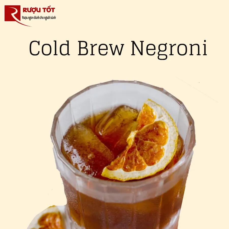 công thức pha rượu mạnh negroni