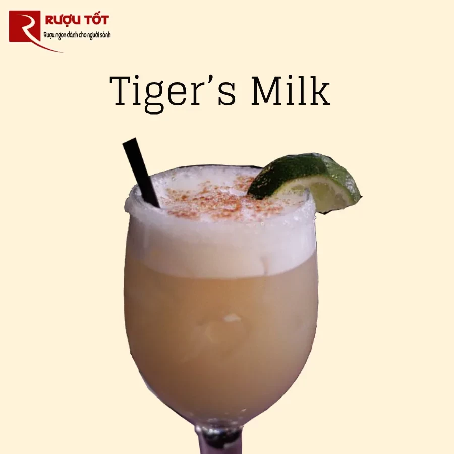 công thức pha rượu mạnh tigers milk