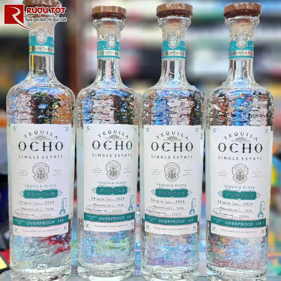 diem danh top 12 chai ruou tequila nong do con cao