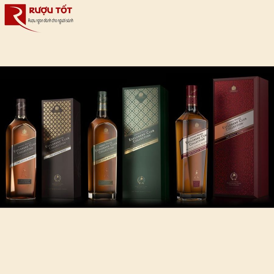 giá rượu Johnnie Walker Explorers’ Club Collection