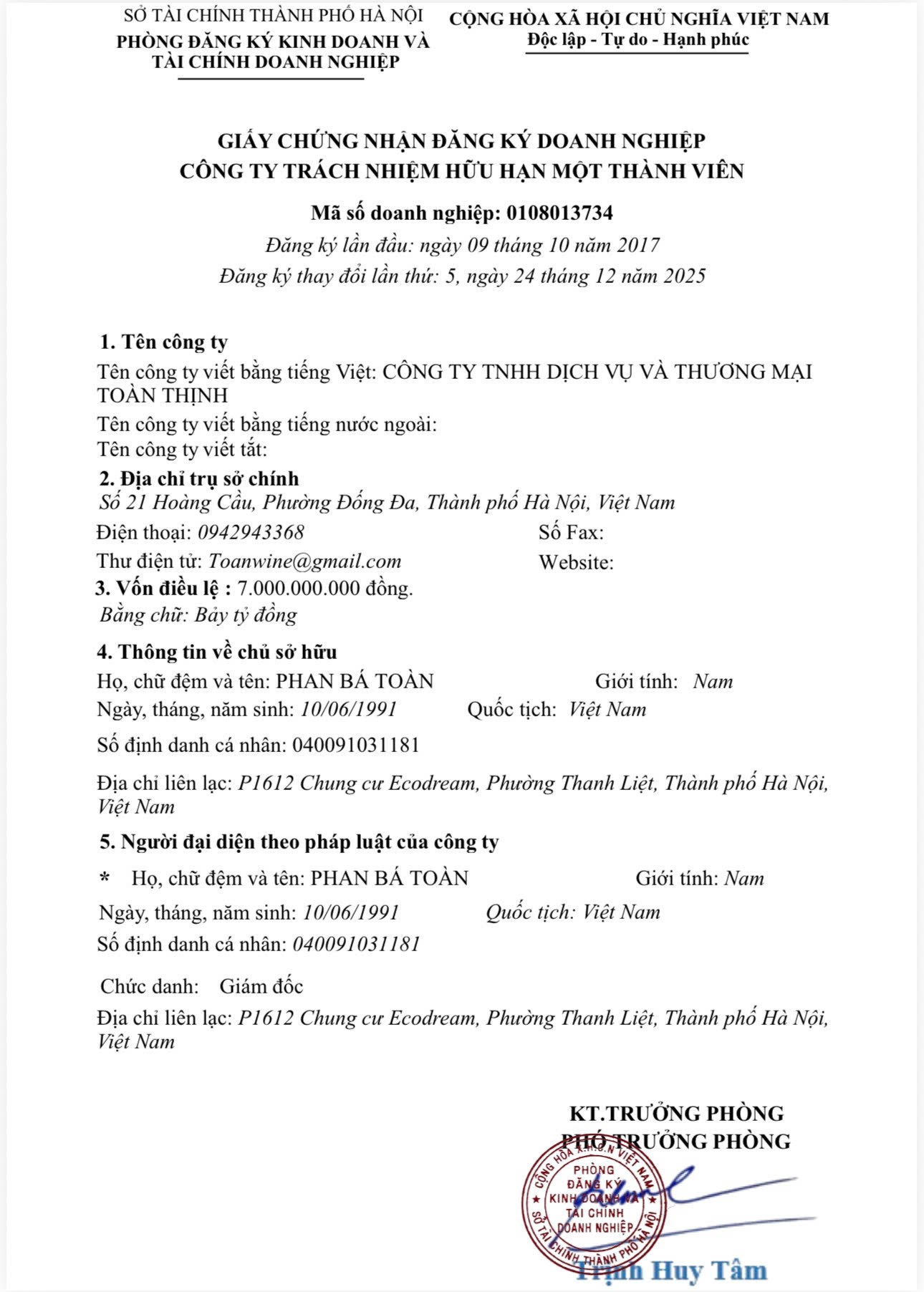 HỒ SƠ PHÁP LÝ VÀ GIẤY PHÉP HOẠT ĐỘNG ĐỐNG ĐA