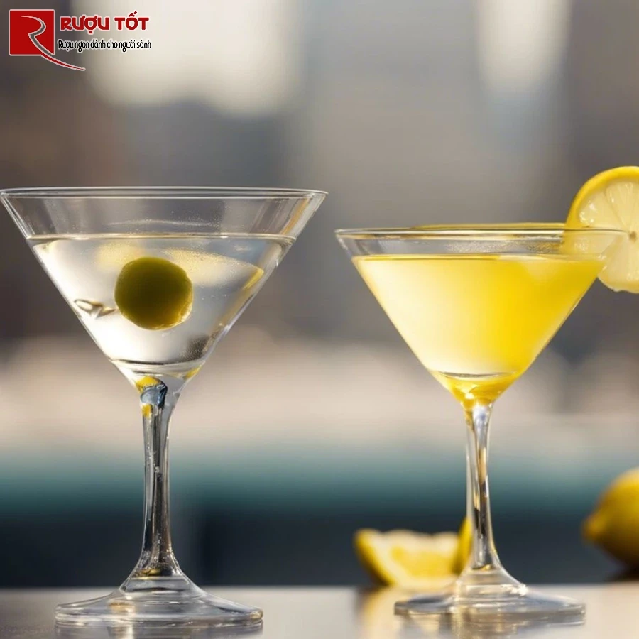 gin and vodka cocktail
