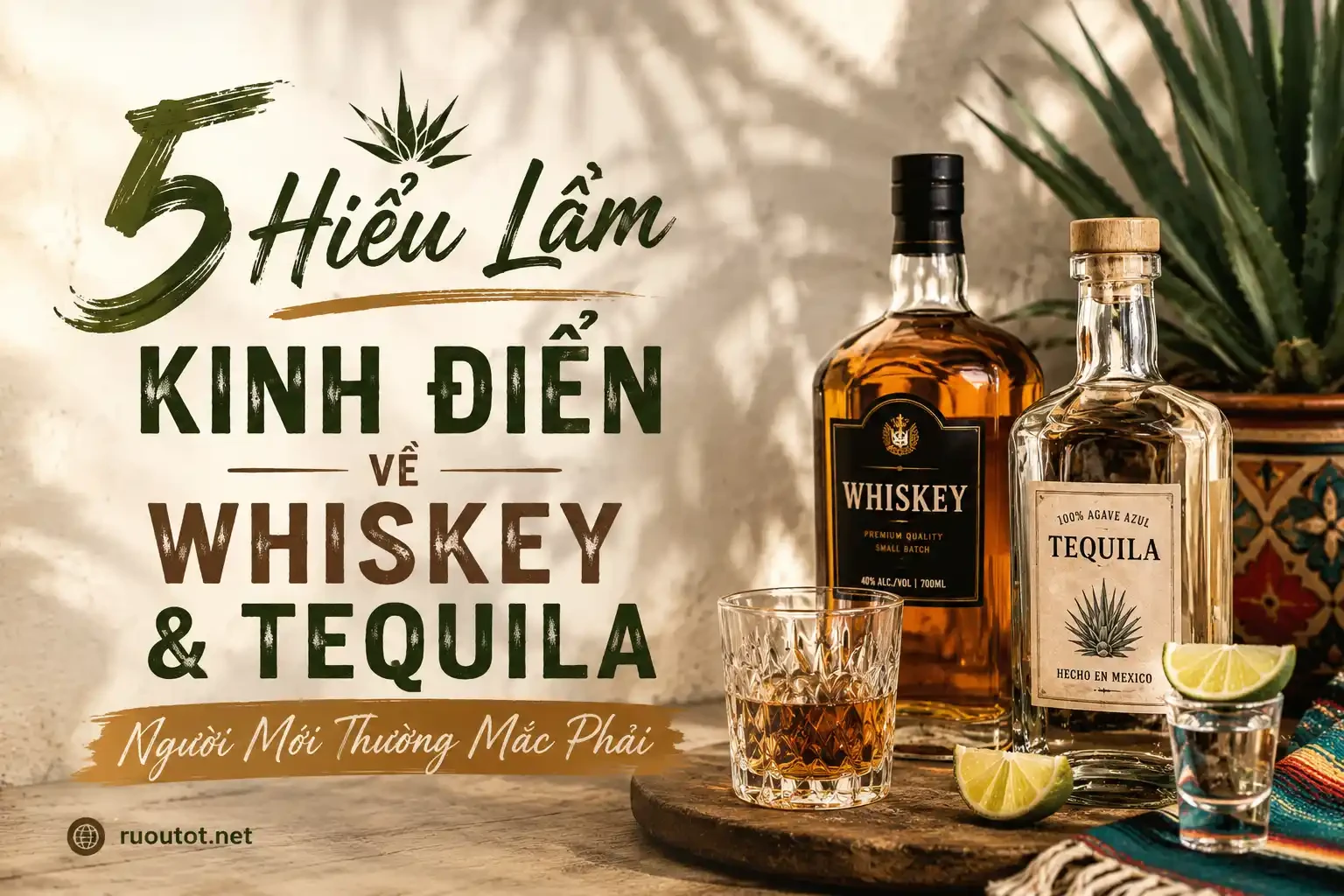 5 Hiểu Lầm Kinh Điển Về Whiskey Và Tequila Người Mới Thường Mắc Phải