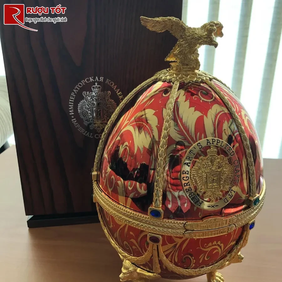 imperial collection faberge egg vodka