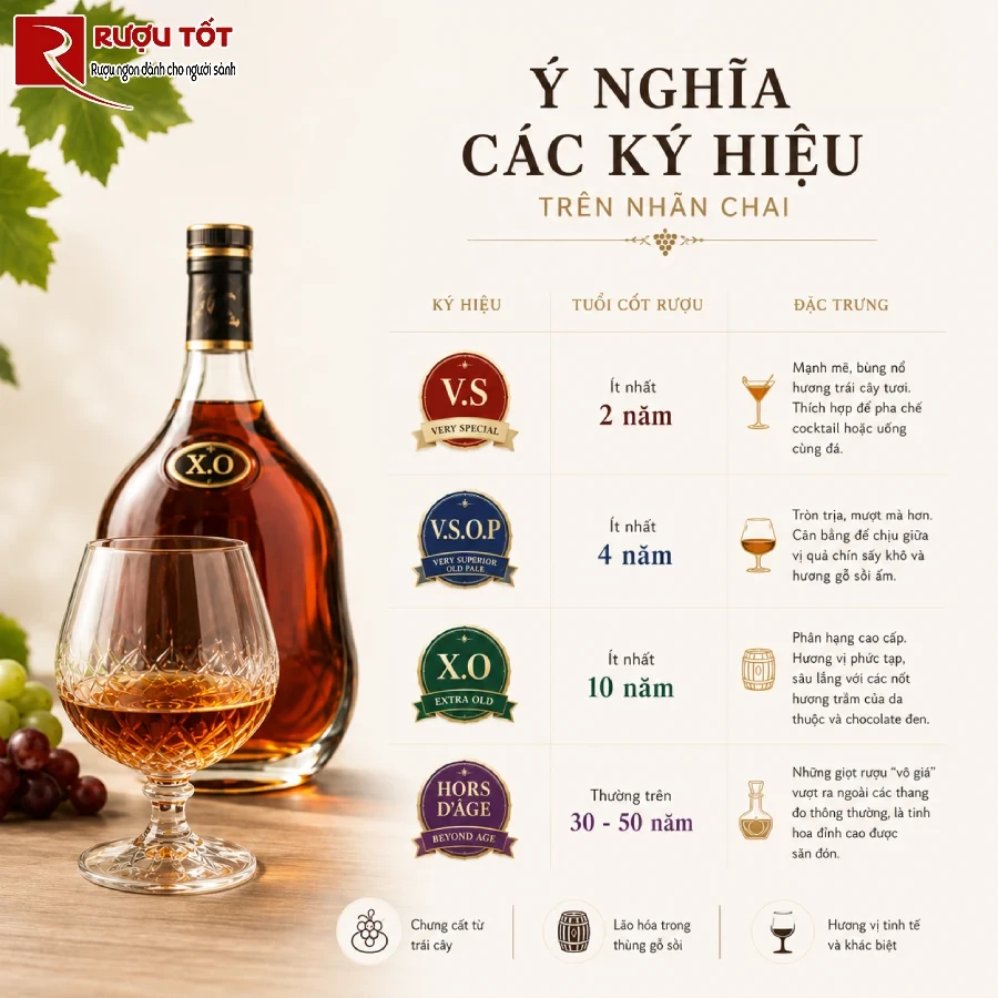 ki hieu brandy