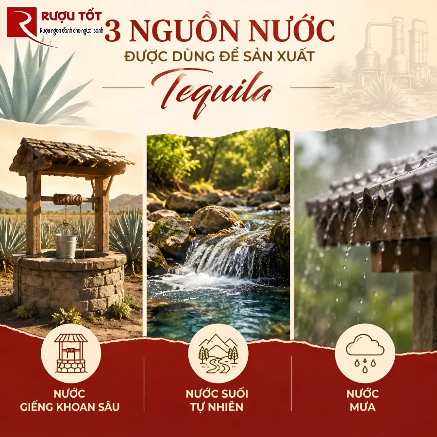 nguon nuoc su dung trong qua trinh san xuat tequila