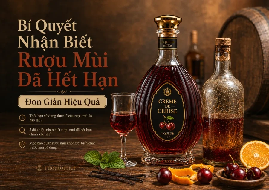 Mẹo Hay Nhận Biết Rượu Mùi Đã Hết Hạn Chỉ Trong Vài Giây