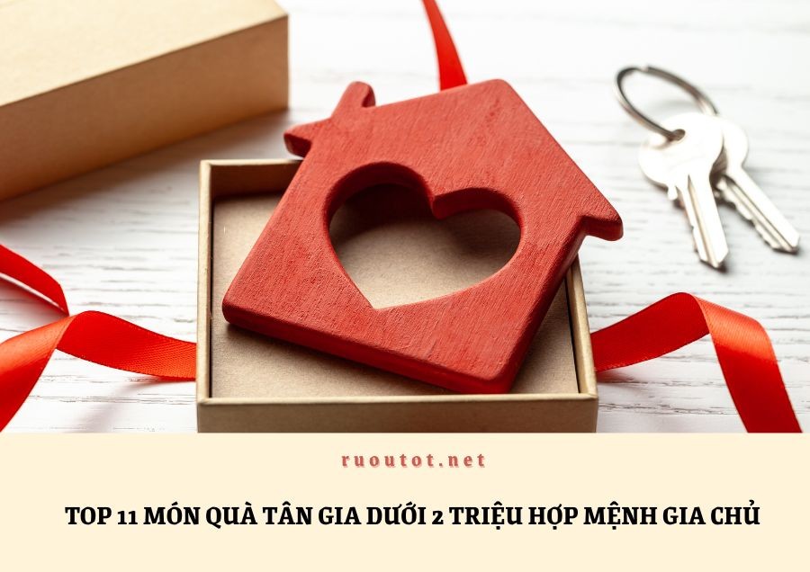 Top 11 món quà tân gia dưới 2 triệu hợp mệnh gia chủ