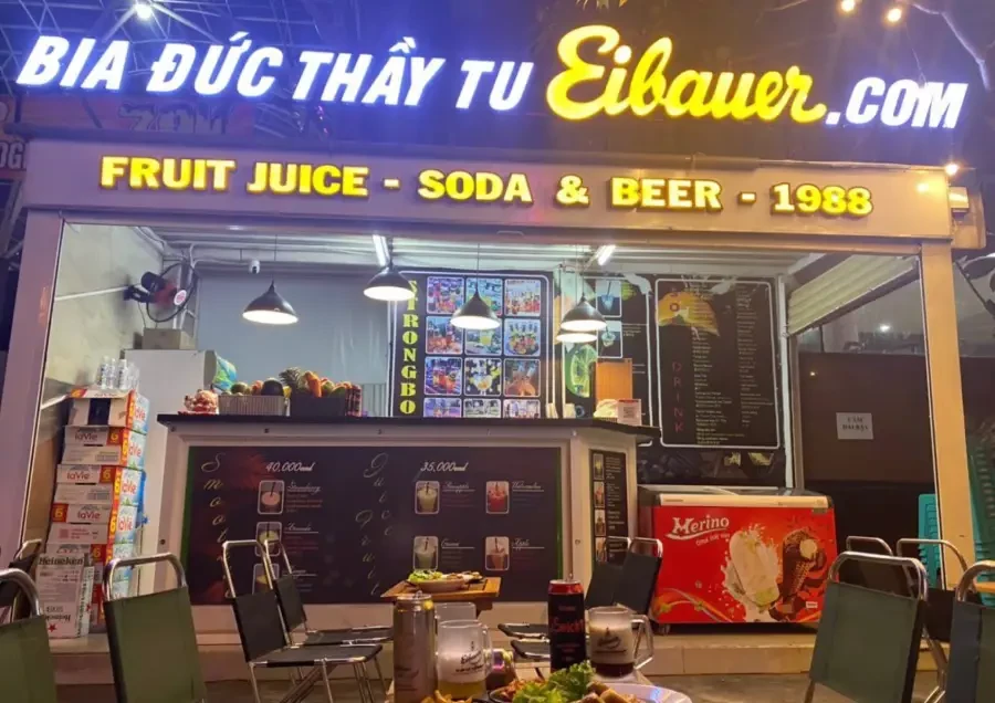Bia Đức Thầy Tu Eibauer Nha Trang - Review Chi Tiết Quán