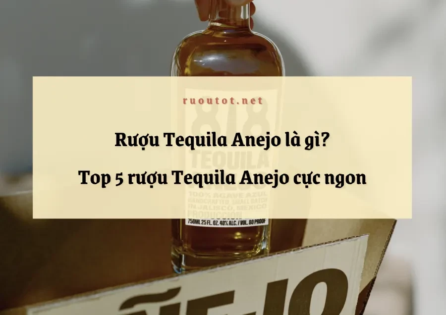 Rượu Tequila Anejo Là Gì? Top 5 Rượu Tequila Anejo Cực Ngon