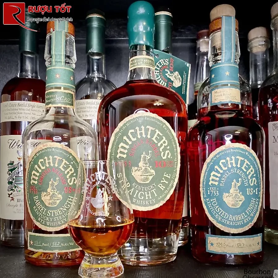 ruou bourbon la michters