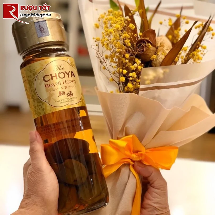 ruou choya royal honey umeshu