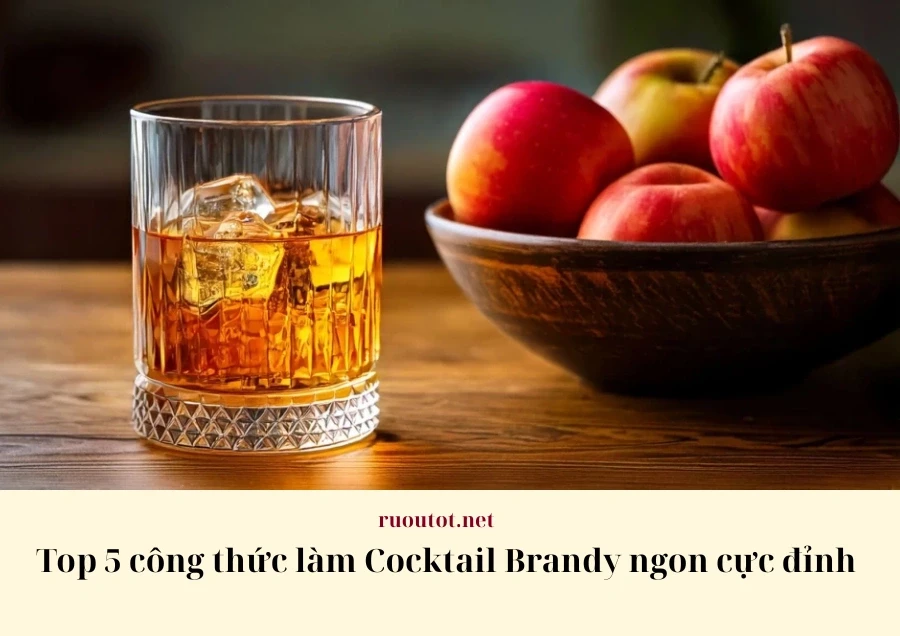 Top 5 Công Thức Làm Cocktail Brandy Ngon Cực Đỉnh