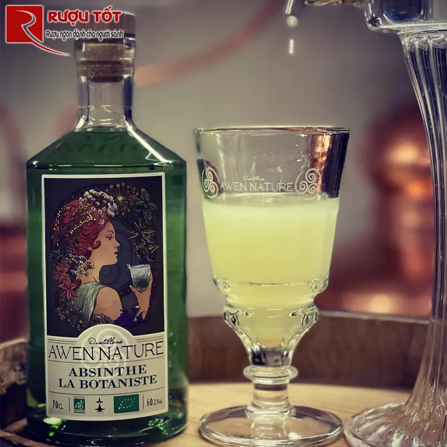 ruou mau xanh la cay Absinthe Fairy