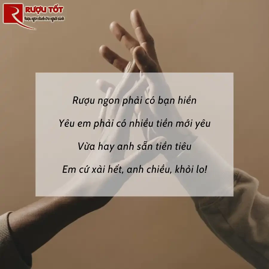 ruou ngon phai co ban hien yeu em