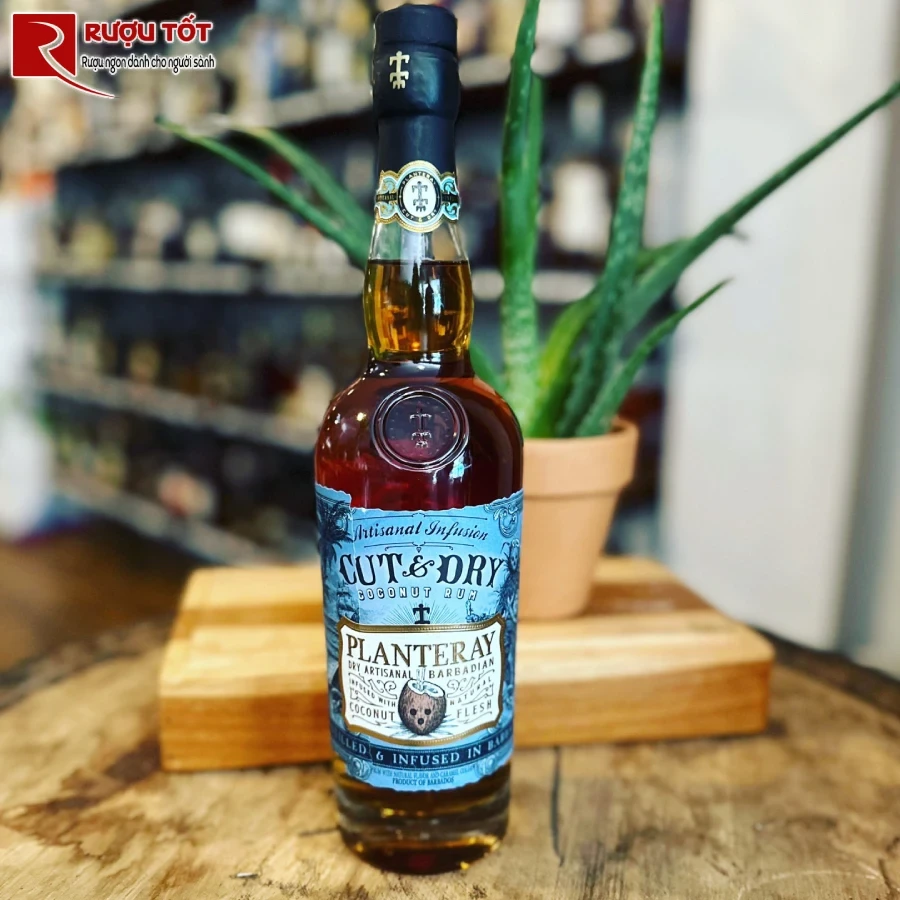 ruou planteray cut dry coconut rum