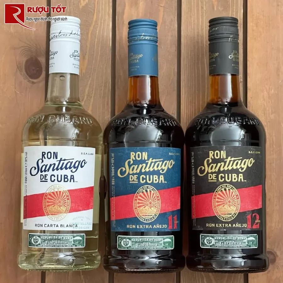 Rượu Rum Cuba santiago