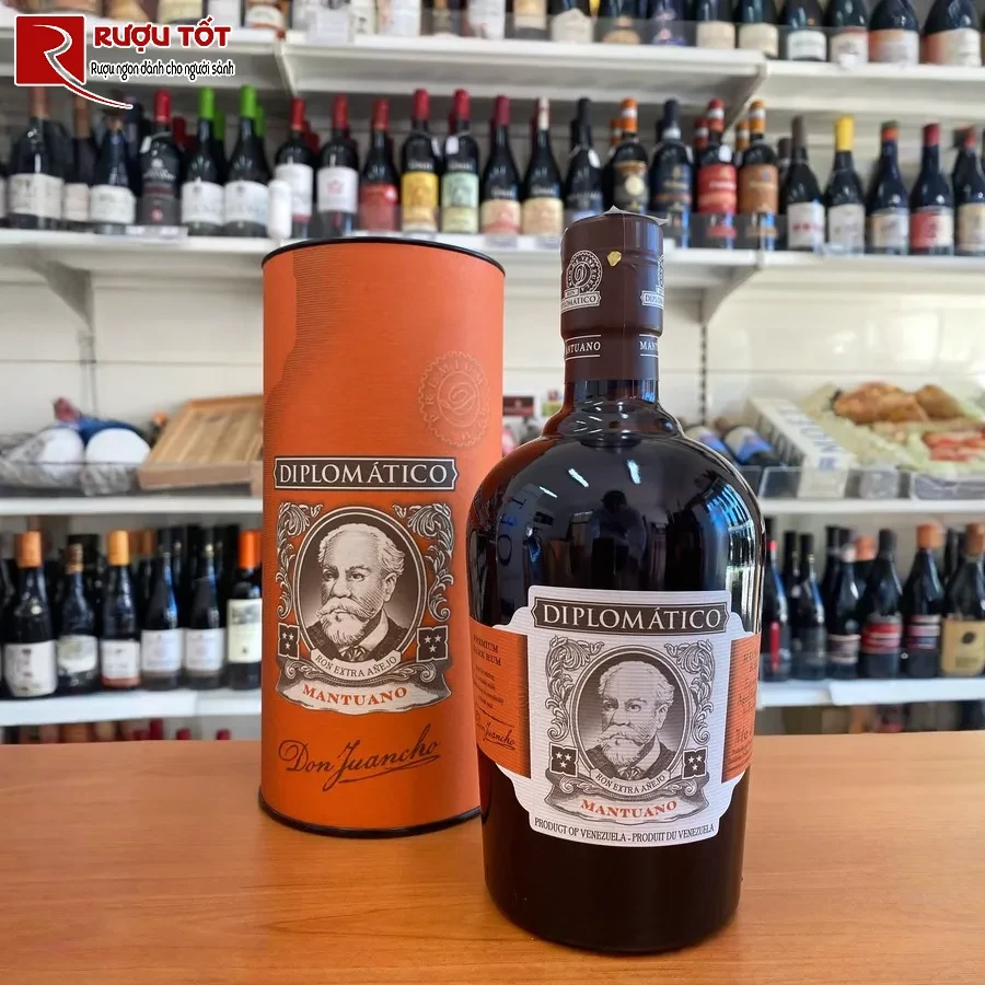 ruou rum vung carribean diplomatico