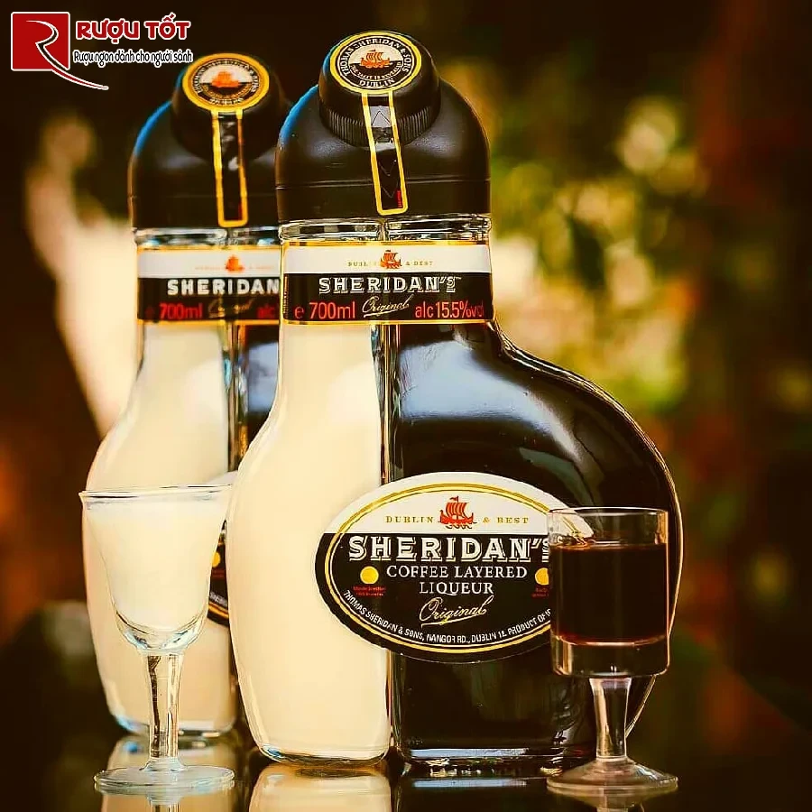 ruou sheridans coffee layered liqueur