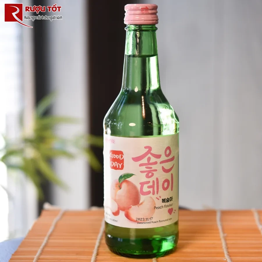 Rượu Soju Good Day Vị Đào