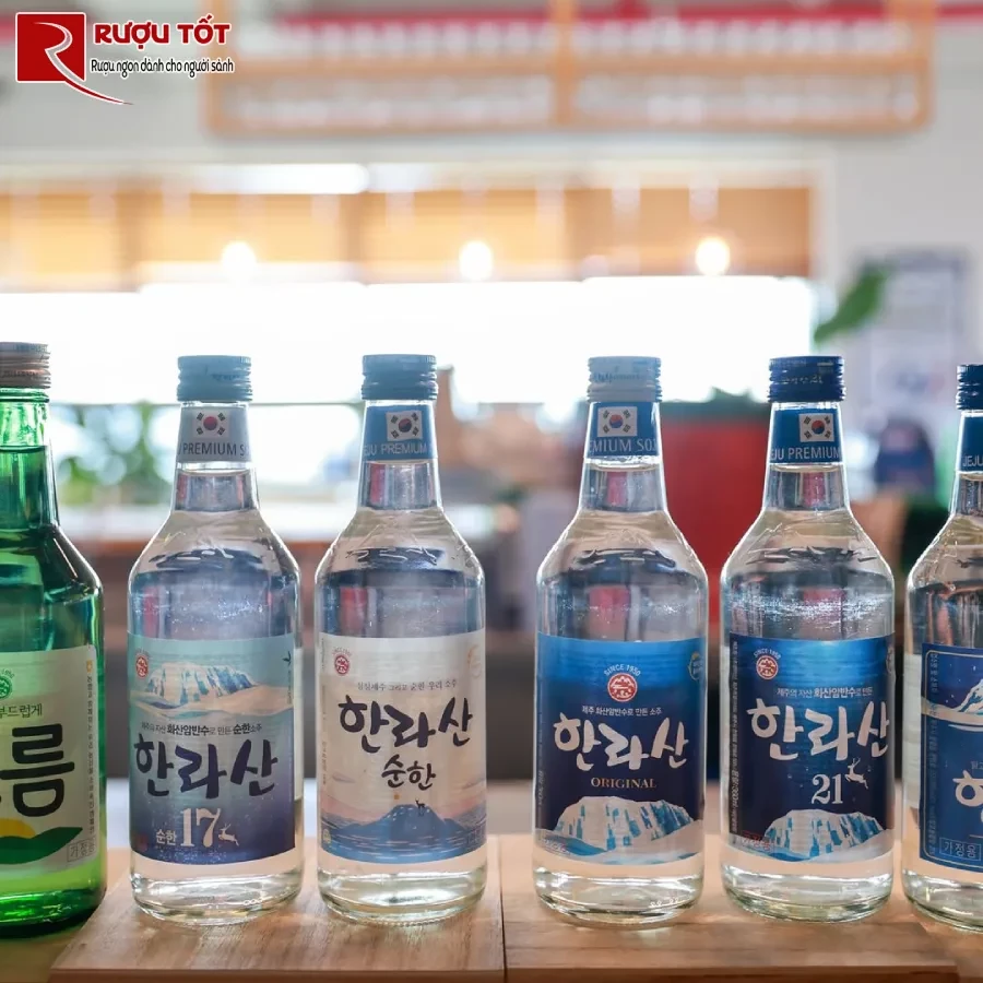 rượu soju truyền thống Hallasan