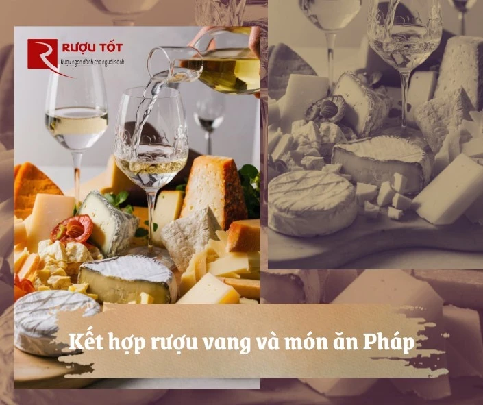 Rượu vang và món ăn Pháp