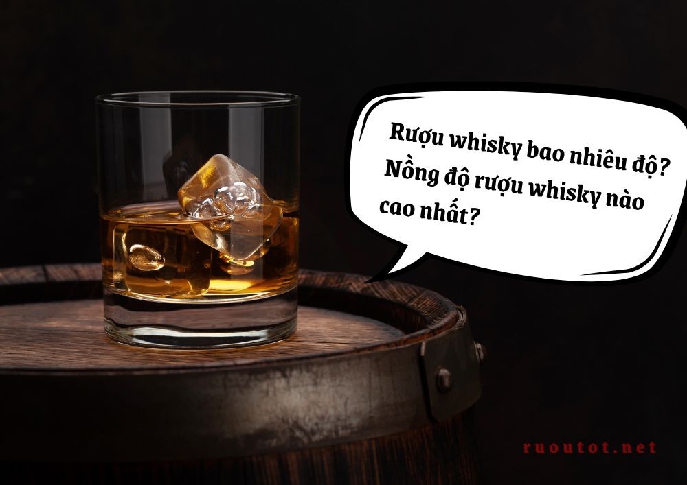 Rượu whisky bao nhiêu độ? Nồng độ rượu whisky nào cao nhất?