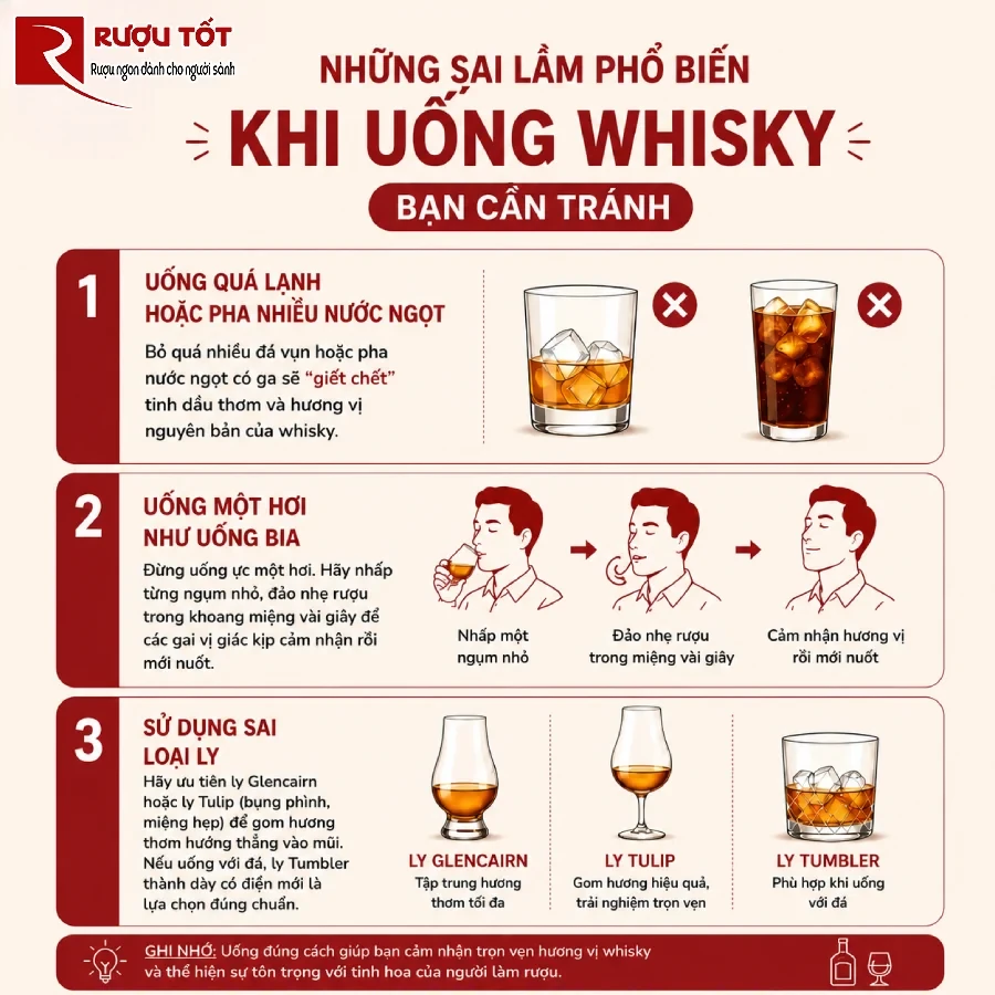 sai lam khi uong whisky