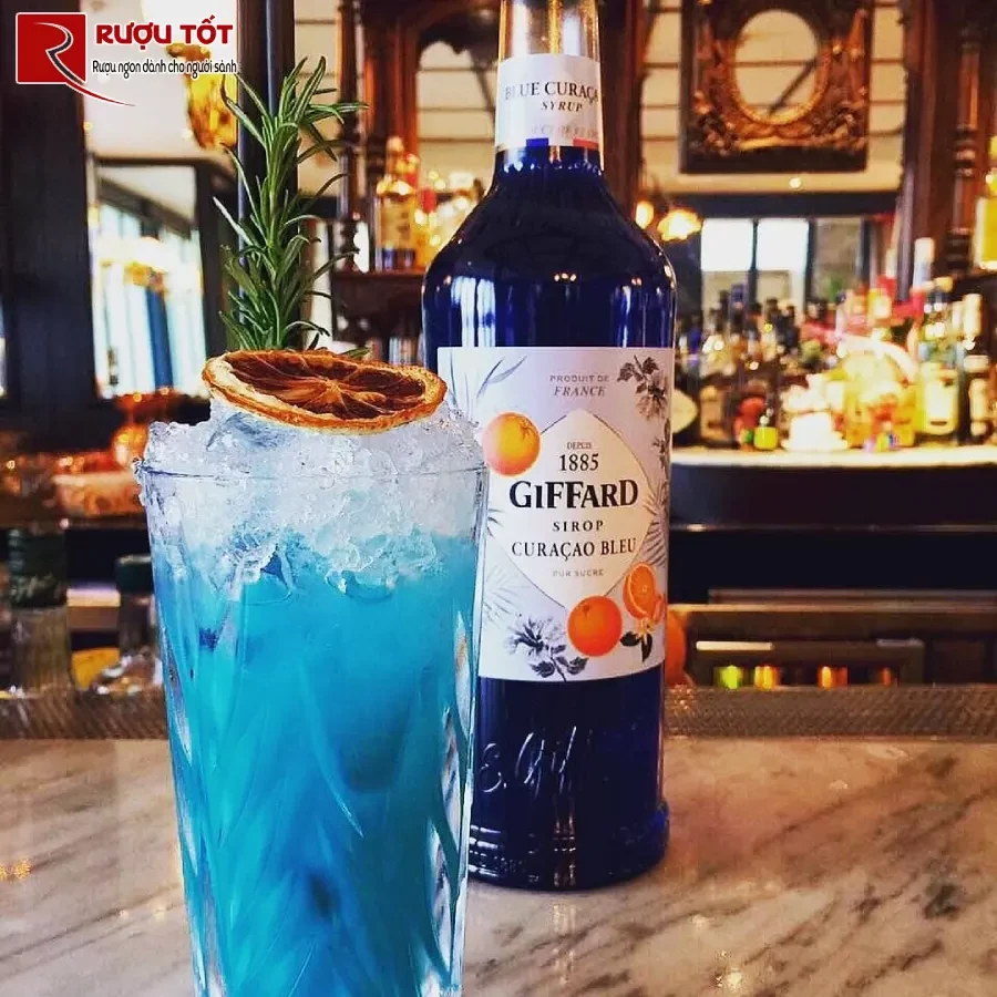 siro blue curacao có vị gì