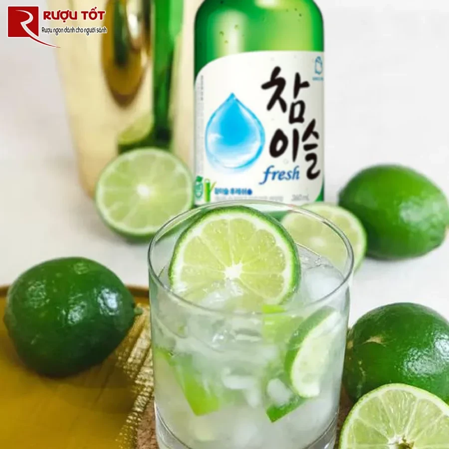 soju pha với gì ngon