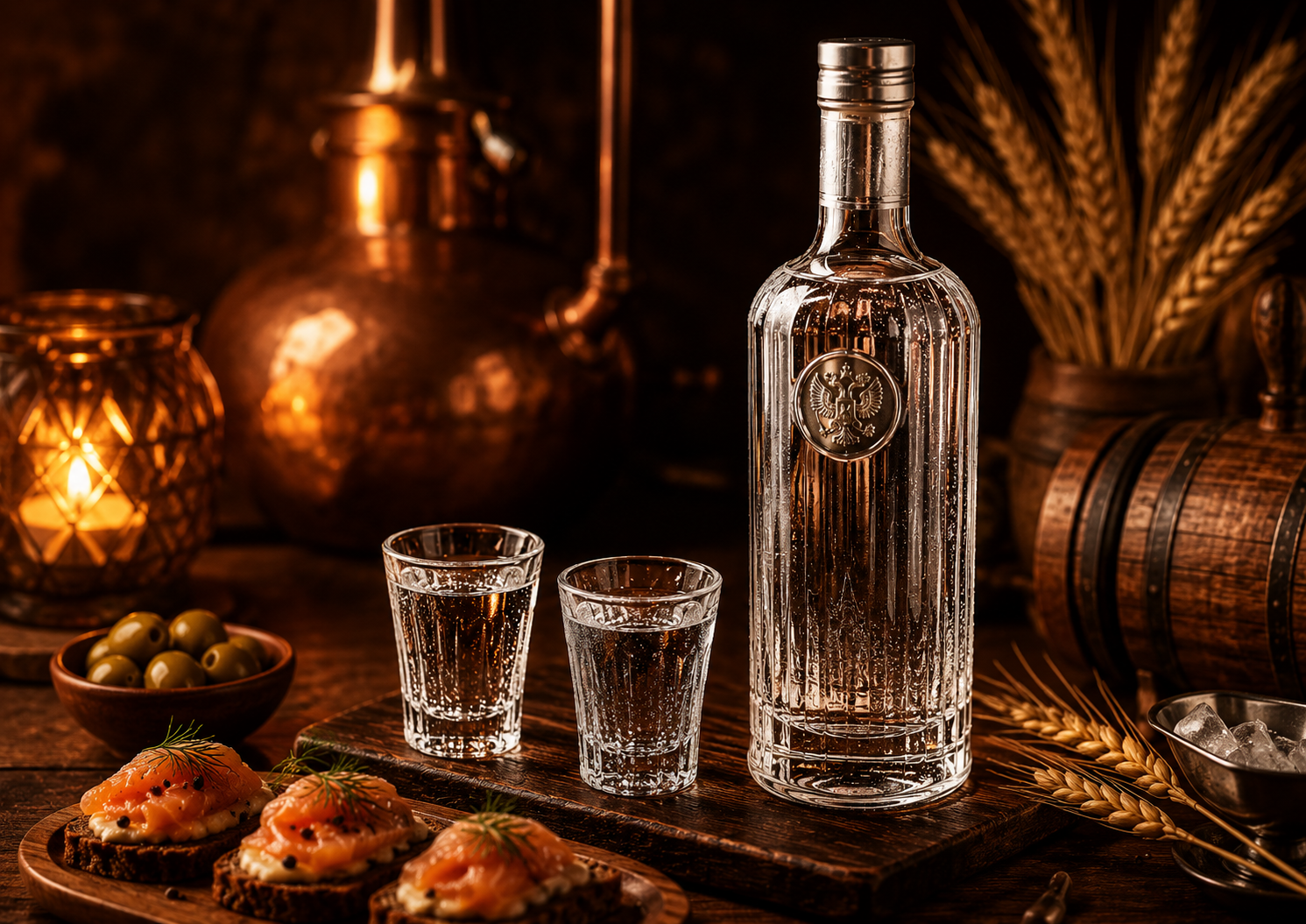 Vì sao Vodka là chuẩn rượu êm không đau đầu