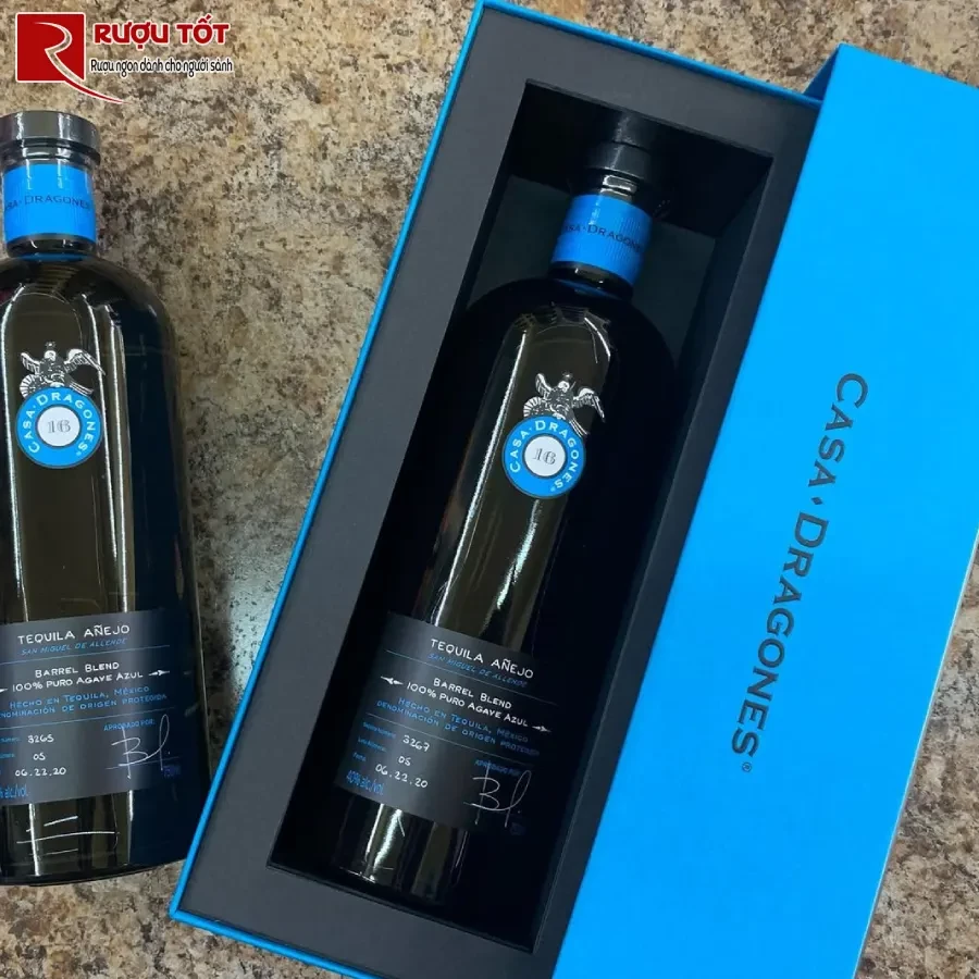 Tequila anejo Casa Dragones